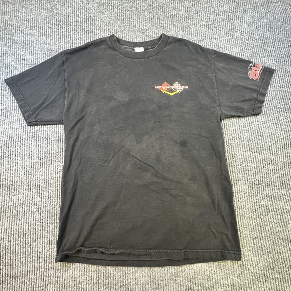 Vintage Lake Tahoe Corvette‎ Club TShirt Large Red Car Graphic Stith Printing - Picture 2 of 11